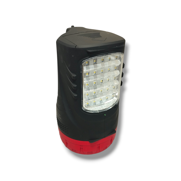 Фонарь LED, акум, ручной - GR-2829TP (5W+25SMDLED, 4000mAh) (GRUNHELM) - изображение 3