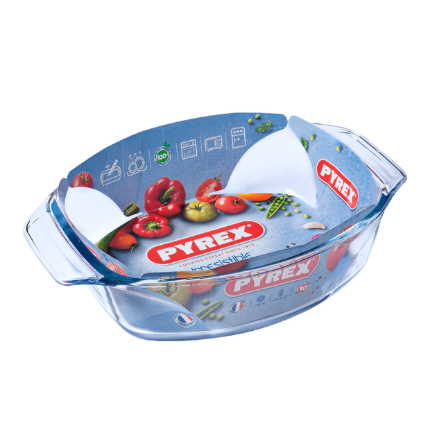 Форма овальна PYREX Irresistible, 30 х 21 х 7 см, 2.0 л (410B000/8046*) - изображение 2