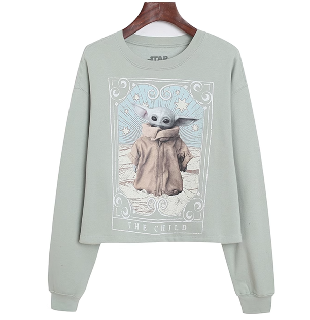 Женский свитшот Kohl's Star Wars с Малышом Йодой голубой 2XL - Фото 1 Женский свитшот Kohl's Star Wars с Малышом Йодой голубой 2XL - изображение 1