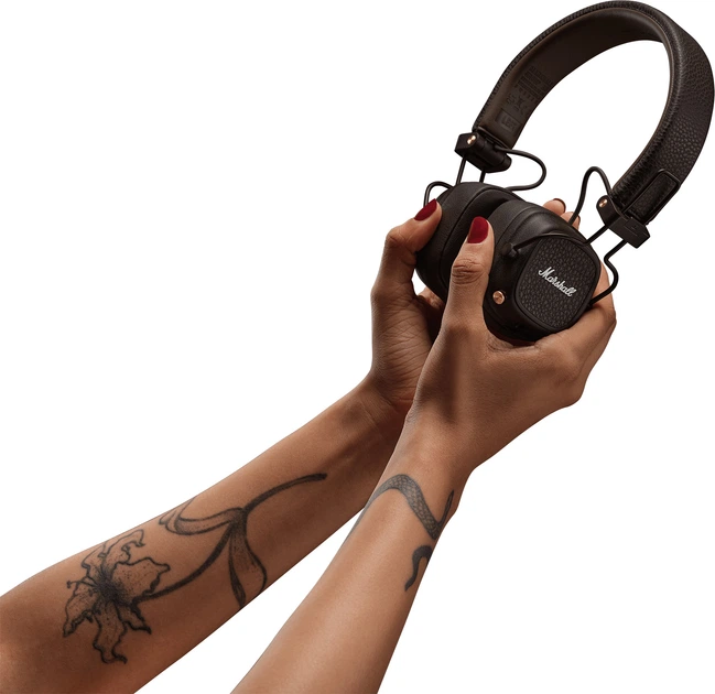 Marshall Major v ブラウン ヘッドフォン Marshall Major V Brown