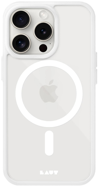 Etui LAUT HUEX PROTECT do Apple iPhone 15 Pro White (L_IP23B_HPT_W) - obraz 1