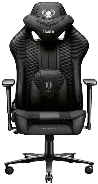 Игровое кресло Diablo X-Player 2.0 Normal Size Black (5902560337747) - изображение 1