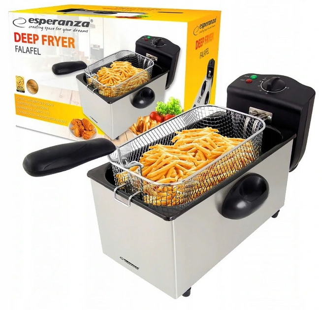 Фритюрница Esperanza EKG010 Falafel 3л – фото, отзывы, характеристики в ...