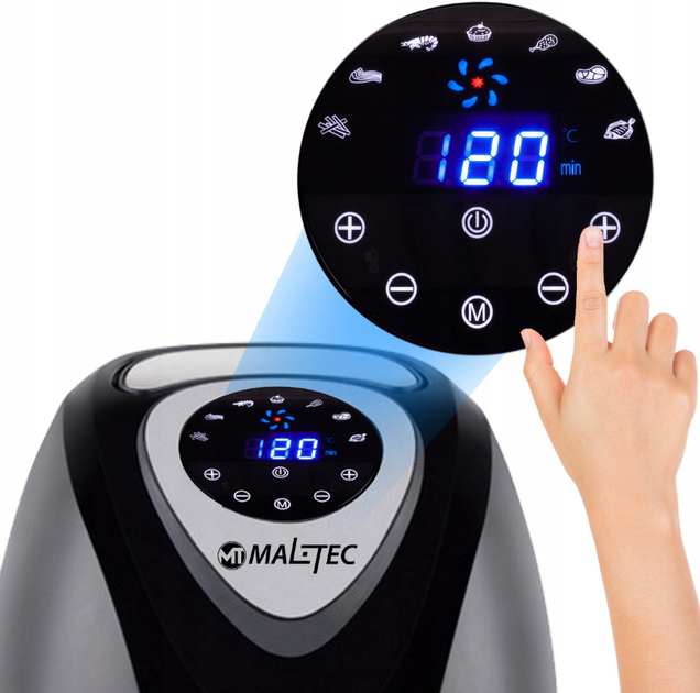 Мультипечь (аэрофритюрница) MalTec 1400 W - изображение 9