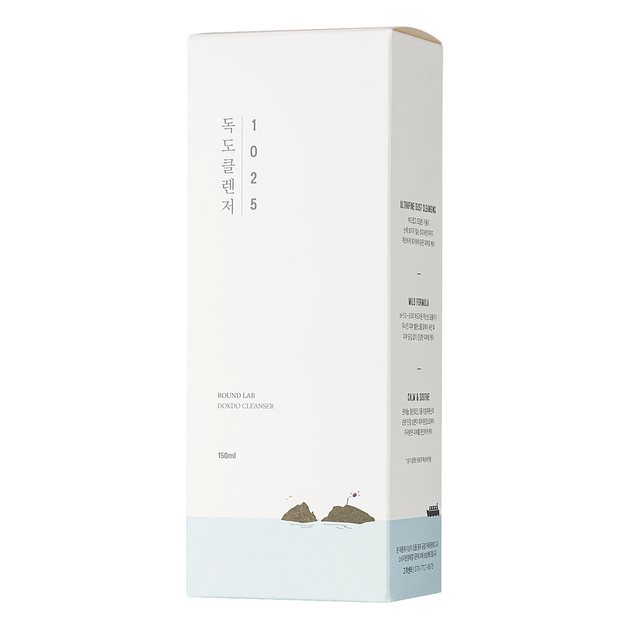 Очищувальна пінка для обличчя Round Lab 1025 Dokdo Cleanser 150 ml - изображение 4