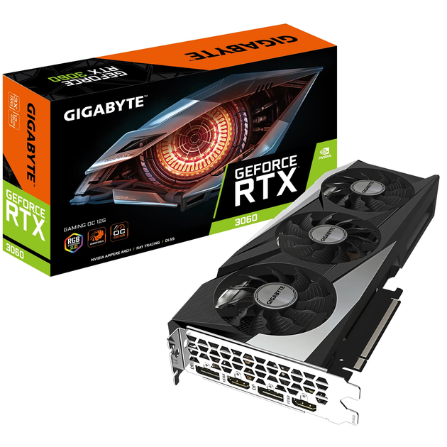 Відеокарта Gigabyte GeForce RTX 3060 GAMING OC 12G (GV-N3060GAMING OC-12GD) - изображение 8