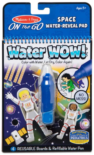 Kolorowanka Melissa and Doug Water Wow W kosmosie (0000772401784) - obraz 1