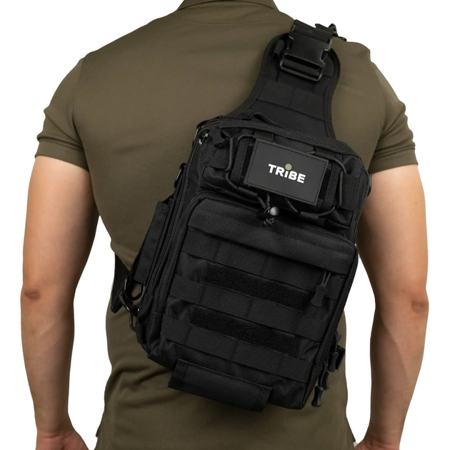 Сумка через плече слінг 6,5л Tribe Sling Pack T-IE-0003 чорна TB - зображення 2