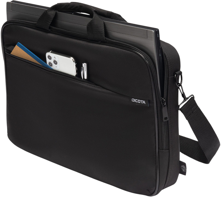 Сумка для ноутбука Dicota Top Traveller ONE 14-16" Black (D32094-RPET) - зображення 3