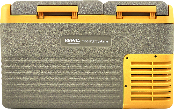 Портативний холодильник Brevia двокамерний 25 л (22540BR) - зображення 1