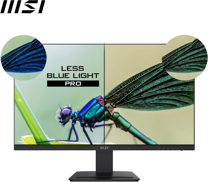 Монітор 27" MSI Professional PRO MP275Q - 2K QHD / IPS / 100Hz / 8-Bit + FRC / sRGB 100% / Anti-Flicker / Less Blue Light / Speaker 2W - зображення 3