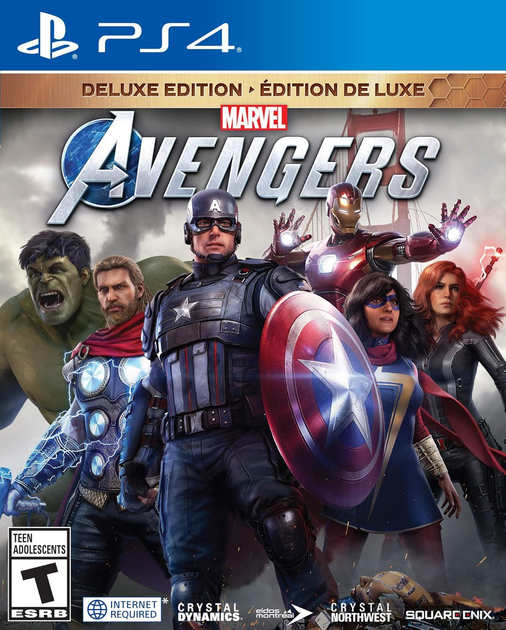 Gra PS4 Marvel's Avengers Deluxe Edition (Blu-ray płyta) (0662248922836) - obraz 1