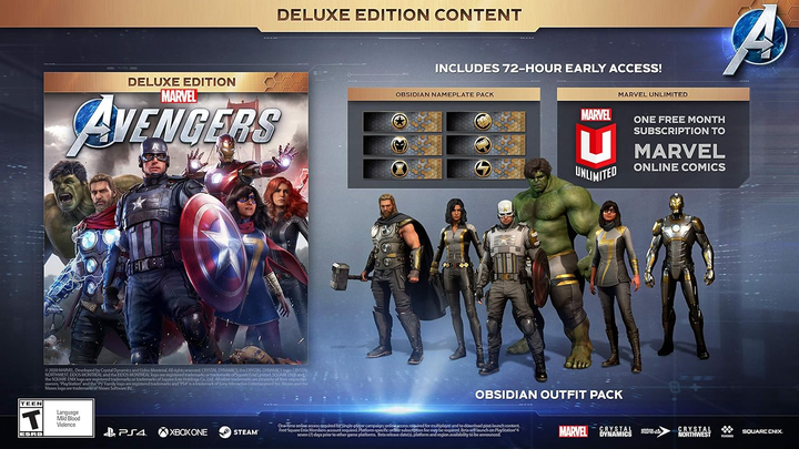 Gra PS4 Marvel's Avengers Deluxe Edition (Blu-ray płyta) (0662248922836) - obraz 2