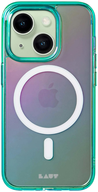 Etui LAUT HOLO do Apple iPhone 15 Green (L_IP23A_HO_GN) - obraz 1