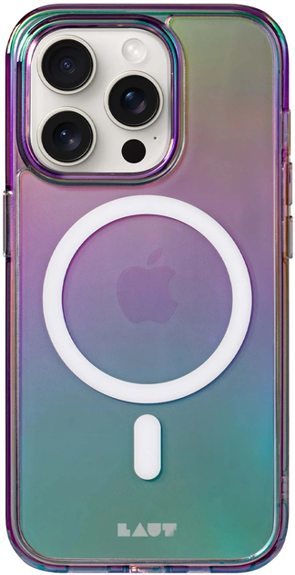 Etui LAUT HOLO do Apple iPhone 15 Pro Purple (L_IP23B_HO_PU) - obraz 1