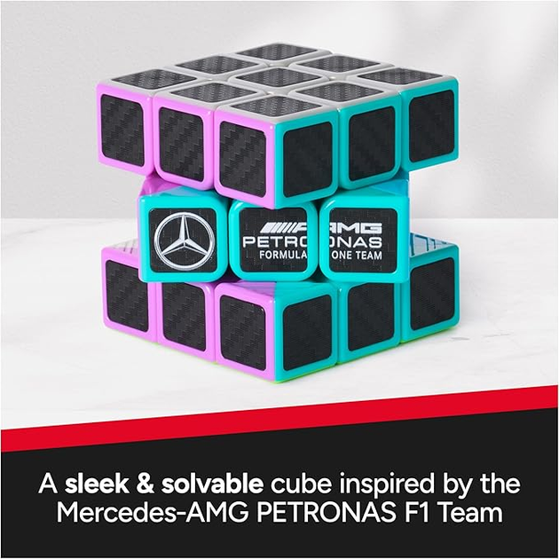 Kostka Rubika Spin Master Rubik's Mercedes AMG Petronas One Team (0681147041264) - obraz 4