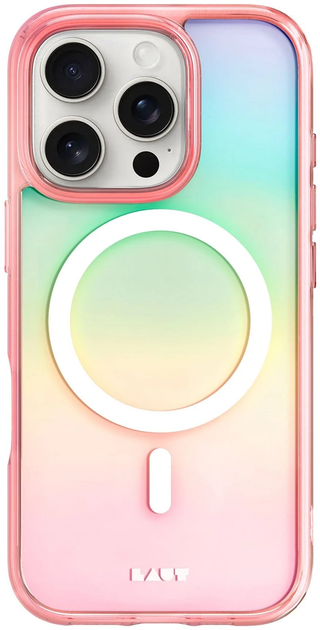 Панель LAUT HOLO для Apple iPhone 16 Pro Holo-Pink (L_IP24B_HO_P) - зображення 1