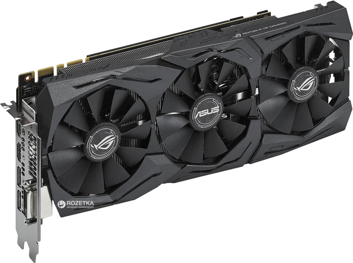 Видеокарта Asus PCI-Ex GeForce GTX 1080 ROG Strix 8GB GDDR5X