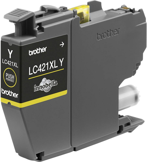 Tusz Brother LC421XLY High Yield Yellow - obraz 3