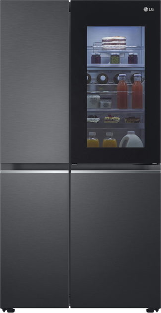 Side-by-side холодильник LG GC-Q257CBFV - зображення 1