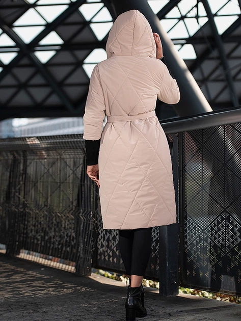 Kurtka przejściowa damska pikowana Gamstel Quilted 2XL Beżowa (5904905961099) - obraz 4