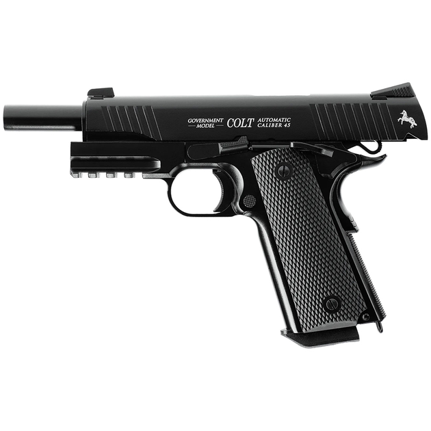 Пістолет пневматичний Umarex Colt M45 CQBP BLACK Blowback 4,5 мм 5.8176 - зображення 2