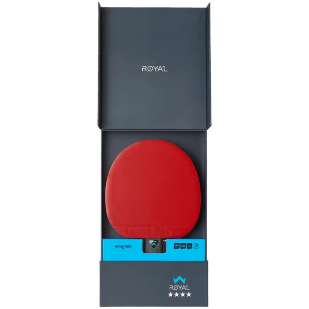 Ракетка для настольного тенниса Stiga Royal Crystal 4 Star FL (1214-2818-01) - Фото 4 Ракетка для настольного тенниса Stiga Royal Crystal 4 Star FL (1214-2818-01) - изображение 4