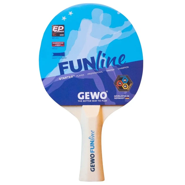 Набор для настольного тенниса GEWO Double-Fun 2 Bats 3 Balls (96960000) (931053) - Фото 2 Набор для настольного тенниса GEWO Double-Fun 2 Bats 3 Balls (96960000) (931053) - изображение 2