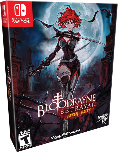 Гра Nintendo Switch Bloodrayne Betrayal: Fresh Bites: Collector's Edition - Limited Run (Картридж) (0819976027313) - зображення 1