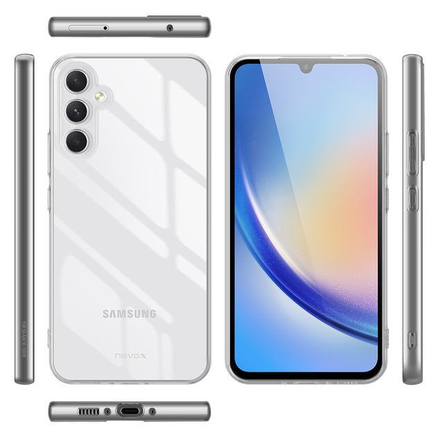 Панель Nevox StyleShell Flex для Samsung Galaxy A35 5G Transparent (4250686413434) - зображення 3