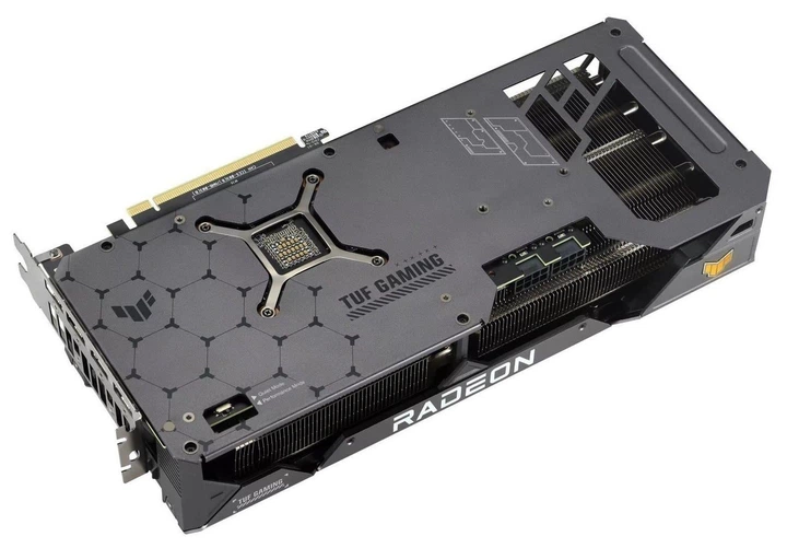 Відеокарта ASUS AMD Radeon RX 7600 XT 16GB TUF OC (TUF-RX7600XT-O16G-GAMING) (GDDR6, 128 bit, PCI-E 4.0 x8) - Фото 6 Відеокарта ASUS AMD Radeon RX 7600 XT 16GB TUF OC (TUF-RX7600XT-O16G-GAMING) (GDDR6, 128 bit, PCI-E 4.0 x8) - изображение 6