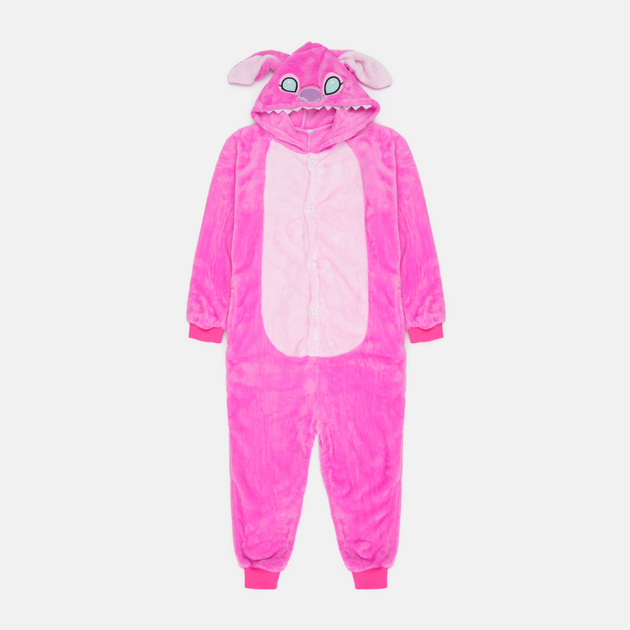 Дитячий кігурумі-стич для дівчинки Kigurumi Стіч B2 100 см Рожевий ...