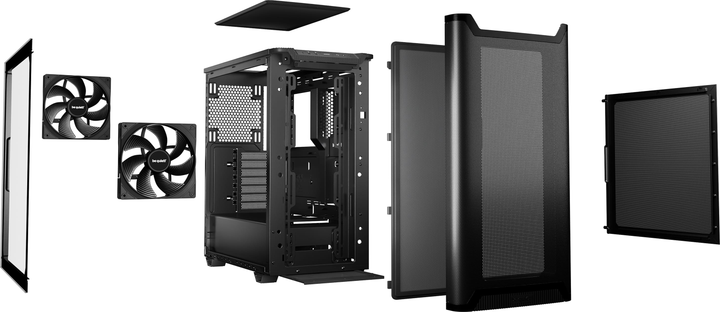 Корпус be quiet! Pure Base 501 Airflow Window Black (BGW74) - изображение 5