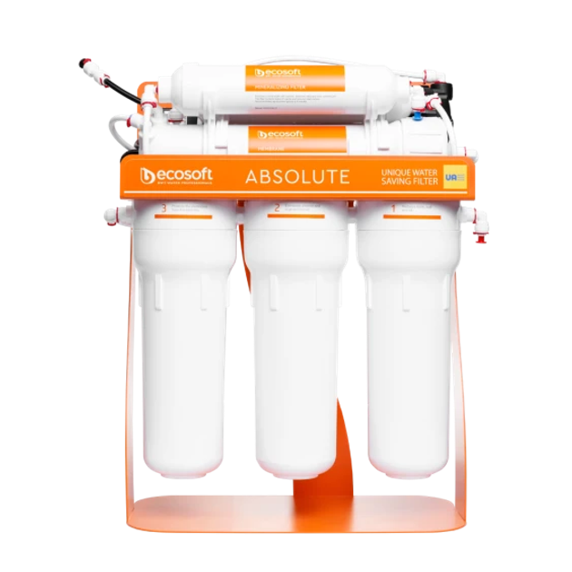 Фильтр обратного осмоса Ecosoft Absolute с минерализатором и помпой на станине (MO675MPSECO) - изображение 1