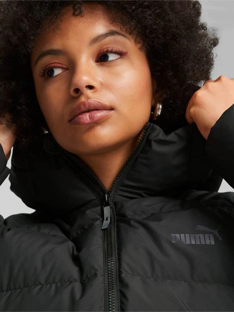 Пуховик зимний длинный женский Puma Long Hooded Down Coat 67536501