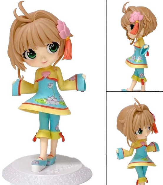 Figurka Banpresto Cardcaptor Sakura Clear Card Sakura Kinomoto Version A Q Posket 14 cm (4983164185256) - obraz 2