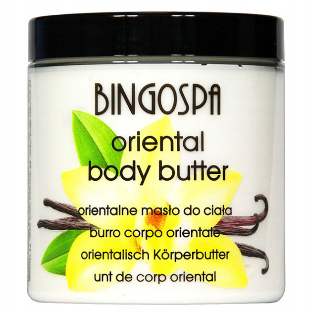 Masło do ciała BingoSpa orientalne o zapachu wanilii 250 g (5901842004421) - obraz 1