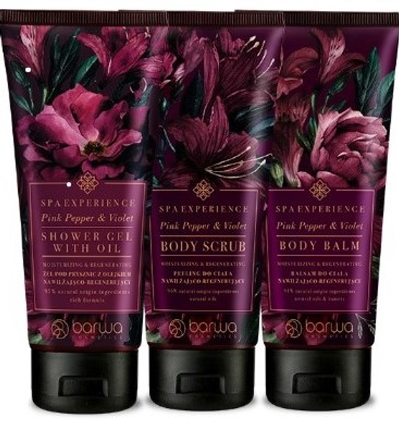 Лосьйон для тіла Barwa Spa Experience Pink Pepper and Violet зволожувальний і регенерувальний 200 мл (5905172330441) - зображення 3