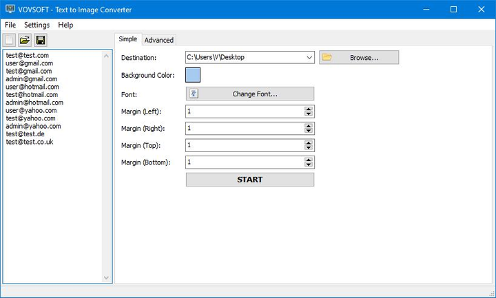 Засіб для конвертації файлів – Vovsoft Text to Image Converter. 1 ПК, безтермінова ліцензія - изображение 2