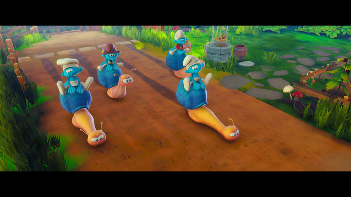 Гра Nintendo Switch The Smurfs: Village Party (Картридж) (3701529505416) - зображення 5