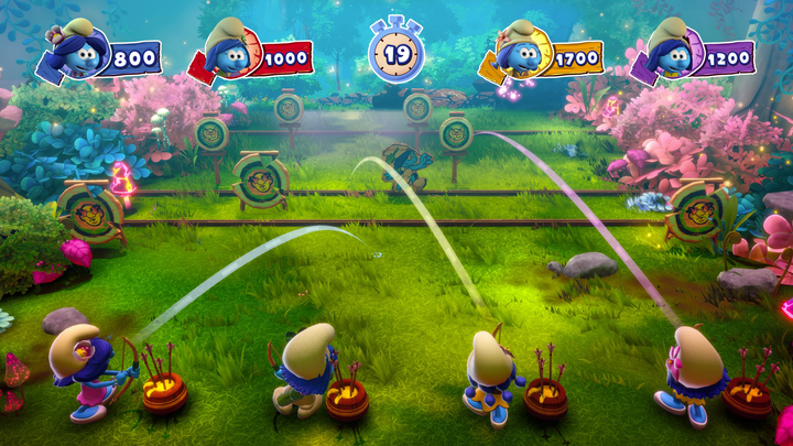 Гра Nintendo Switch The Smurfs: Village Party (Картридж) (3701529505416) - зображення 11