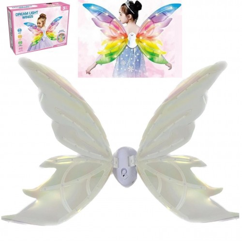 Крила феї Fairy wings Light 813-94 рухливі, музичні, з світловими ефектами - Фото 3 Крила феї Fairy wings Light 813-94 рухливі, музичні, з світловими ефектами - изображение 3