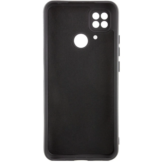 Чохол TPU GETMAN Liquid Silk Full Camera для Xiaomi Redmi 10C Чорний / Black - Фото 2 Чохол TPU GETMAN Liquid Silk Full Camera для Xiaomi Redmi 10C Чорний / Black - зображення 2