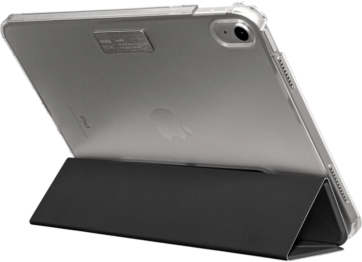 Обкладинка LAUT HUEX FOLIO Versatile Stand для Apple iPad 10.9" 2022 Transparent-Black (L_IPD22_HF_BK) - зображення 5