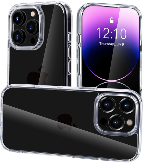 Etui plecki Nevox StyleShell SHOCKFlex do Apple iPhone 16 Pro Transparent (4250686413762) - obraz 5