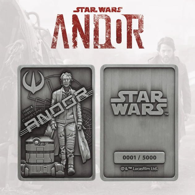 Plakietka kolekcjonerska Fanatik Star Wars Andor Limited Edition (5060948291705) - obraz 4