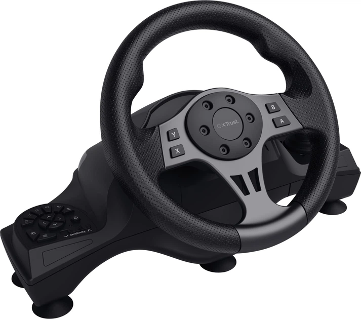 Дротове кермо Trust GXT 289 Movi Чорне (TR25122) - зображення 4