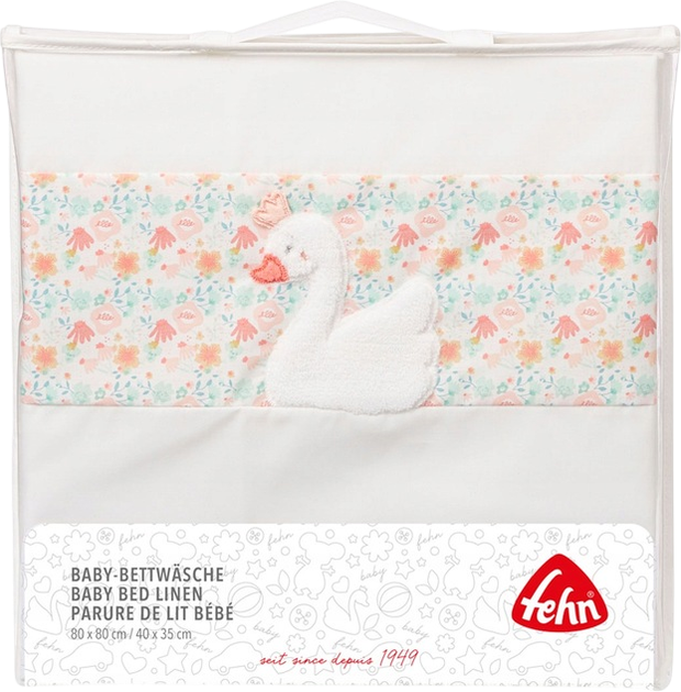 Pościel do łóżeczka BabyFehn Jezioro Łabędzie (4001998062557) - obraz 5