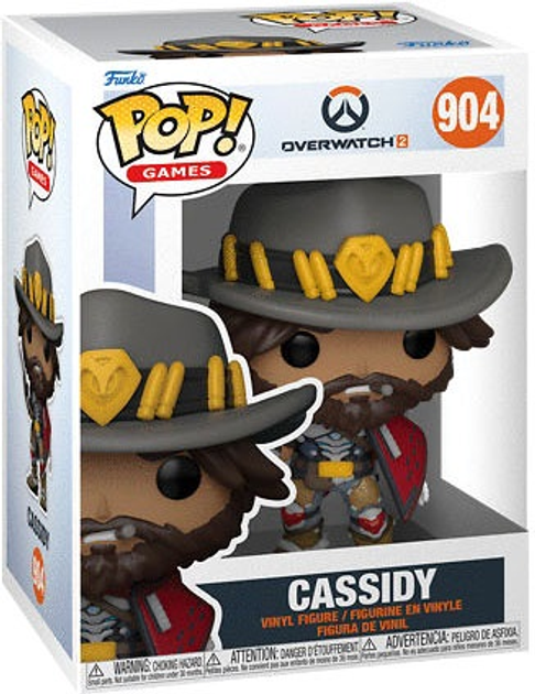 Фігурка Funko POP! Games: Overwatch 2 - Cassidy (5908305242468) - зображення 1