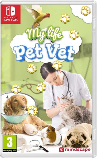 Гра Nintendo Switch My Life: Pet Vet (Картридж) (8720254990910) - зображення 1